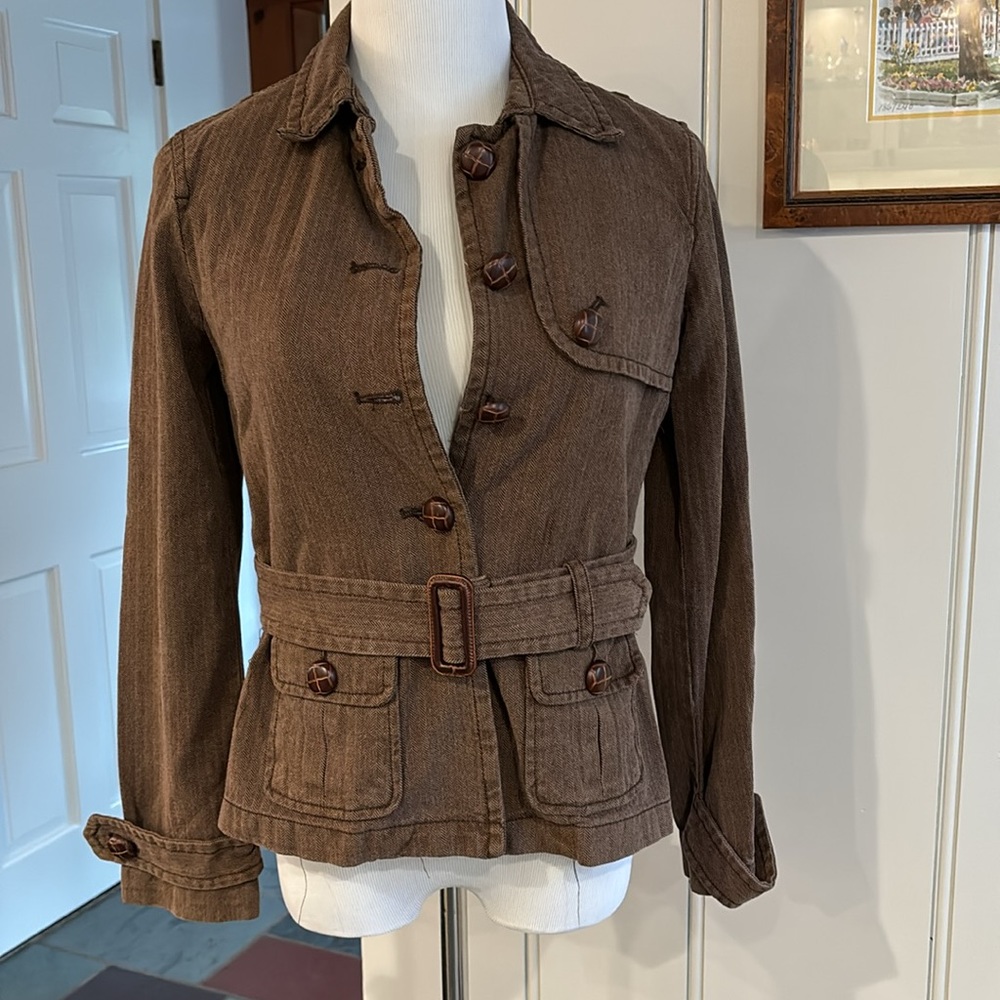 Brown Demin Women’s Jacket by The Gap size Small
